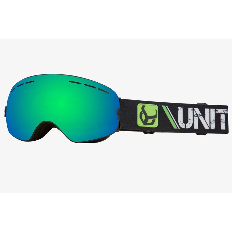 Phantom Helmet with Audio and Snow Supra Goggle (Orange, Small)