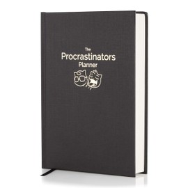 The Procrastinators Planner - Daily/Weekly Organiser Designed to Increase Productivity and Combat Procrastination - Hardcover Half Year 182 Day Planner with Science and Philosopy of Procrastination