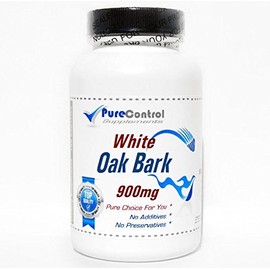 White Oak Bark 900mg // 200 Capsules // Pure // by PureControl Supplements