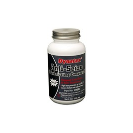 Dynatex 143490 Nickel Anti-Seize - Superior Heavy Duty 8oz Bottle, Anti Seize Thread Lubricant, High Heat Protection Up to 2000°F, Ideal for Manifold Studs, Heat Exchangers, Furnace Hinges and More