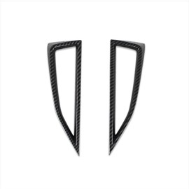 RUIQ Subaru Crosstrek Impreza GU Series Interior Central Air Conditioner Ring Garnish Design for Subaru Crosstrek Impreza (Carbon Fiber Black Specification)