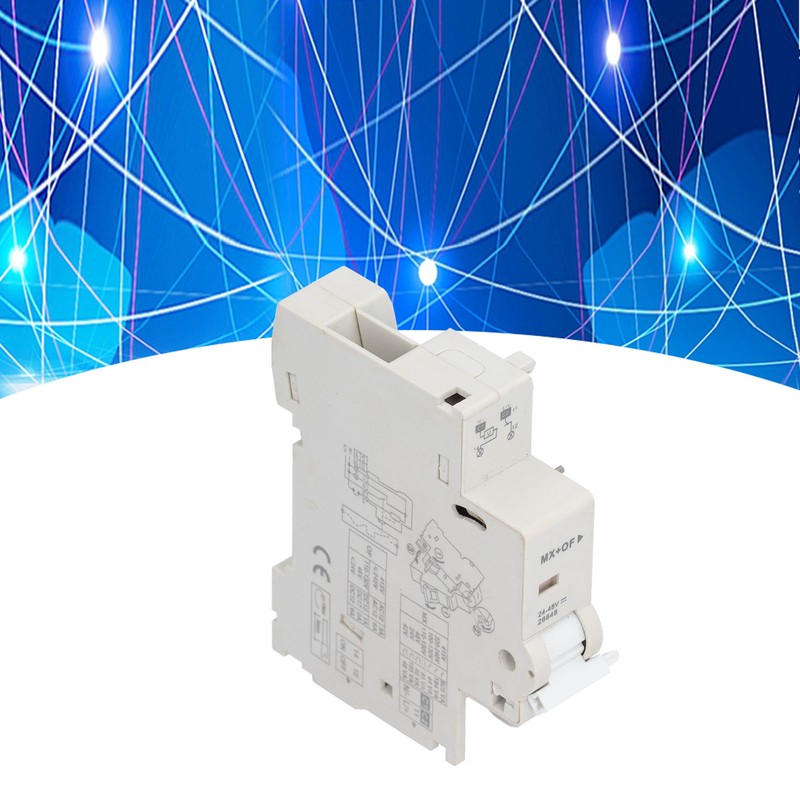Circuit Breaker Alarm C65 MX+OF Accurate Waterproof Shunt Auxiliary Circuit