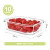 Bayco 10 Pack Glass Meal Prep Containers, Glass Food Storage