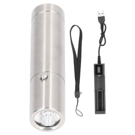 Therapy Flashlight Stainless Steel 2200mah 7W USB Charging 5 Beads 8 Levels Handheld Torch