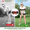 qbjgr Golf Swing Trainer Practice Ball + Free Golf Arm