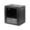 Rosewill 12U Server Rack Enclosure with Glass Door, Locks, &