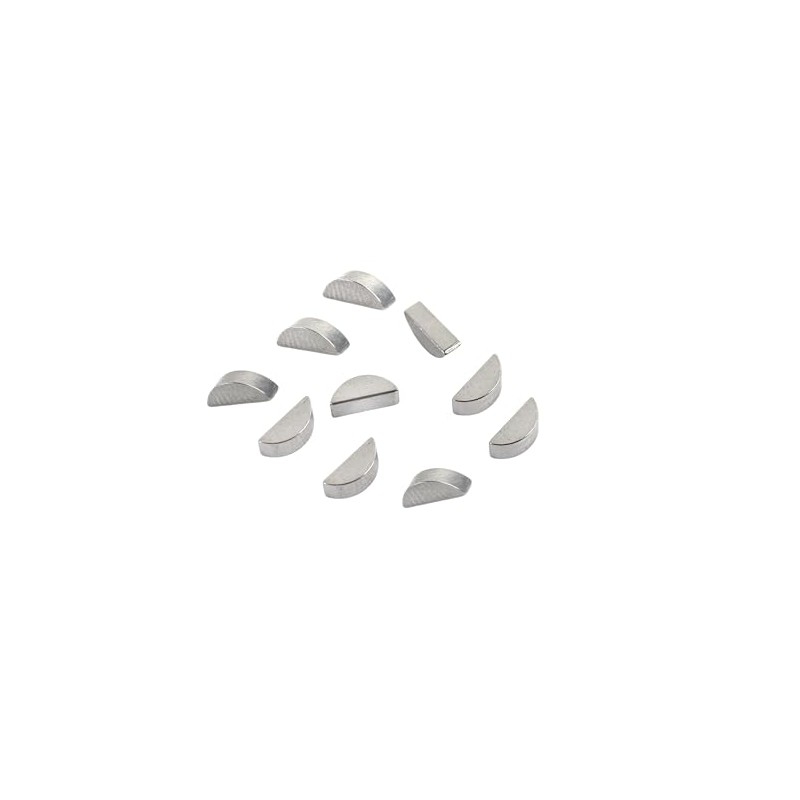 10 x Disc Spring 2 x 3.7 mm Crescent Moon