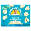 Newman's Own Microwave Popcorn - Sea Salt | Kosher |