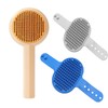 Cat Grooming Comb Brush: JOANGIHC 3PCS Dog Brush | Self-Cleaning
