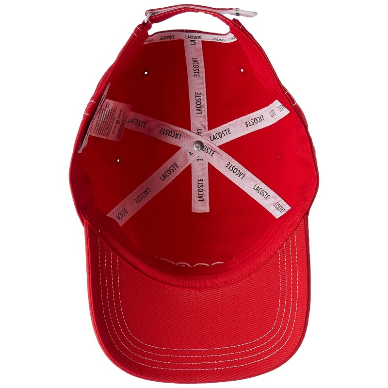 Lacoste Men's RK2243 Hats and Hats, Pompier, TU
