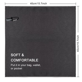 Handkerchiefs Sweat Absorbing Handkerchief for Men Sport Microfiber Hankies for Sport,Gym,Hands, Face, Body 5PC (3, 15 * 15in)