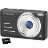 Digital Camera 4K Kids Camera Digital with 48MP High Resolution,16X