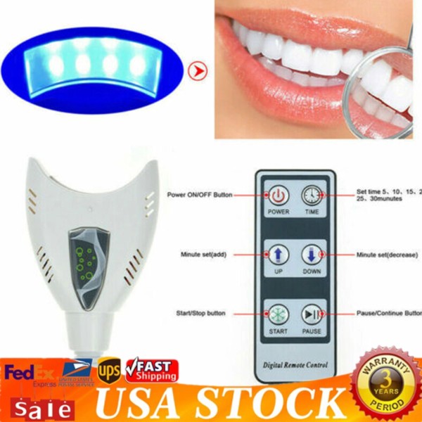 Unbranded Dental Mobile Teeth Whitening Machine Lamp Bleaching Cold LED