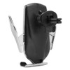 R1 10W Automatic Clamping Car Wireless Charger Silver(For IOS Interface