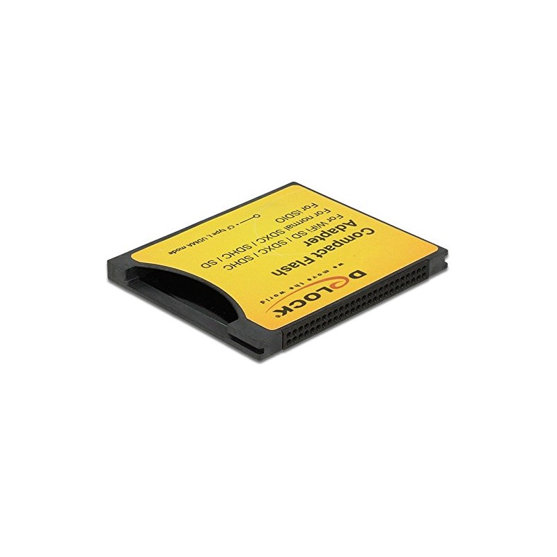 DeLOCK 62637 Compact Flash Adapter WiFi SD/SDHC/SDXC Memory Card For