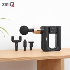 Genie Q GeniQ Wireless Vibration Massage Gun ZQ-GV80 with 32 Levels of Massage Intensity Adjustment / 지니큐 무선 진동 마사지건 32단계 마사지 강도조절 ZQ-GV80