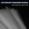 Sheet Protectors - 50 Sheets 4 mils Strong Extra Heavyweight