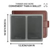 DEEZOMO Set of 2 Plastic Wallet Insert for Credit Card