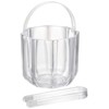Acrylic Ice Basket Clear (with tongs) KY – 016 