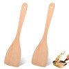 Pack of 2 Wooden Spatulas for Cooking, 31.2 cm Spatula