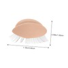 TOVINANNA 3pairs Removable Eyelids for Eyelash Practice Mannequin Replacement Modules