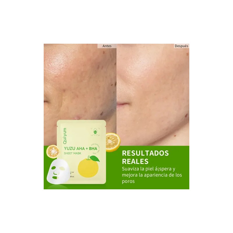 Set Quiyum Fruit Masks 25 Pzas Cuidado Hidratante Para Mujer
