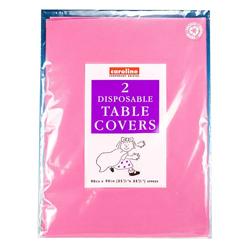 Square Paper Tablecovers Silver 90Cm For Themed Party Decorations &
