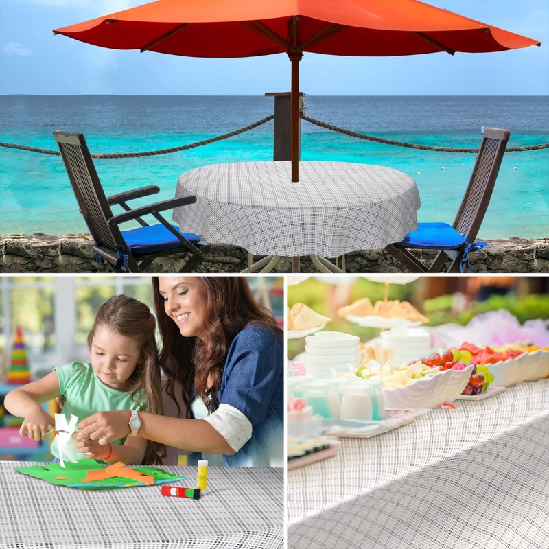 Oilcloth Tablecloth Washable Garden Tablecloth Oilcloth Square Round Oval 140