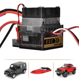 Vicfund High Voltage Speed Controller Brushed Motor Brushed ESC for RC Model Boat