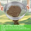 Large Soil Sifter for Gardening, Dirt Sifter, Compost Sifter, Rock