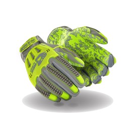 MAGID ANSI A6 T-REX Windstorm Series TRX746 Impact Gloves, 6 Pairs, Size 12/3XL (TRX746)