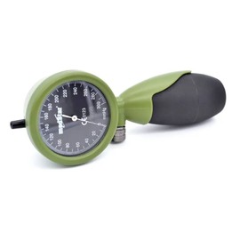 MEDSTAR | Baumanómetro Aneroide Platinum Tipo Palma para Adulto FULL COLOR (Verde Militar)