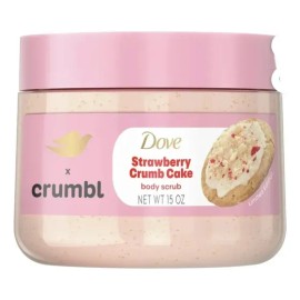 Exfoliante corporal Dove/Crumbl Strawberry Crumb Cake
