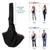 Lukovee Pet Sling, Hand Free Dog Sling Carrier Adjustable Padded