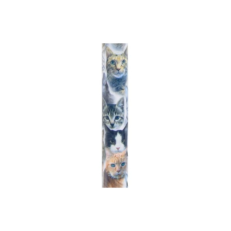 Royal RC Canes Cats Designer Folding Adjustable Derby Walking Cane