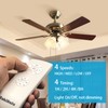 YukiHalu Ceiling Fan Remote Control Kit, Universal and Compact Size,