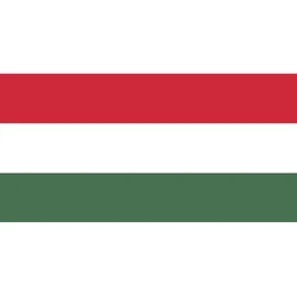 Premium Flag – 90 x 150 cm / 150 cm 90 cm – Made of Polyester with Golden Eyelets – Durable and Weatherproof (Hungary)