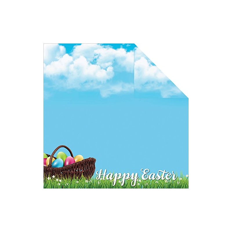 Happy Easter Double-Sided Cardstock 12"X12"-Happy Easter