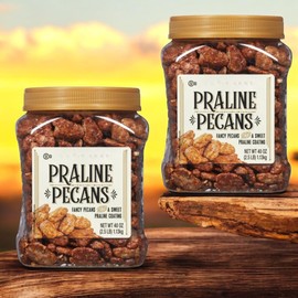 Sweet Praline Nuts, 2-Pack (2.5 lb Each) – Kosher, Gourmet Candied Snack, Made in the USA, 5 lb Total