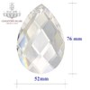 Feng Shui Crystal Suncatcher Drops, 76 mm, Facets, High Lead