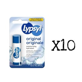 Lypsyl Original Fórmula Hidratante Bálsamo Labial 4.2g Barra x10 Nuevo Canadá
