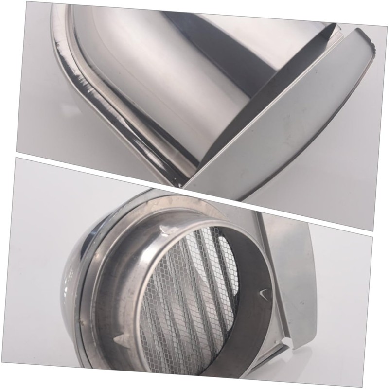 Hohopeti U-Shaped Ventilation Grille Range Hood Vent Cover Outdoor Vent