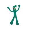 NJ Croce 6" Gumby Bendable Figure, Classic Vintage Toy, Safe