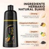 🔥 Shampoo tinte instantáneo cubre canas natural jengibre 500ml Vitaminas
