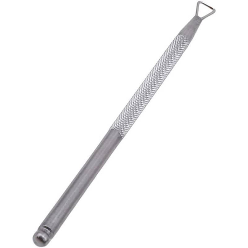 Nice & DeftCuticle Pusher Stainless Steel Triangle Cuticle Peeler Scraper