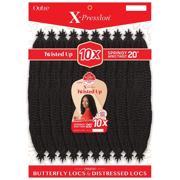 Outre X-Pression - Twisted Up - Springy Afro Twist 20"