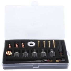 Welding Torch Accessories Kit Glass Cup Nozzle Welder Consumables for WP-17/18/26
