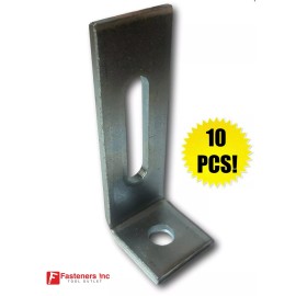 Unknown (QTY 10)  1-Hole 90DEG Corner Adjustable Angle for Unistrut Channel P1498 #4647