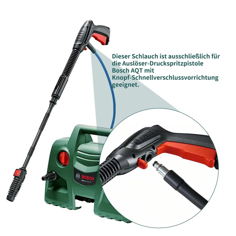 10m Bosch Pressure Washer Replacement Hose