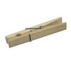 JVL 24-Piece Strong Wooden Retro Vintage Clothes Pegs